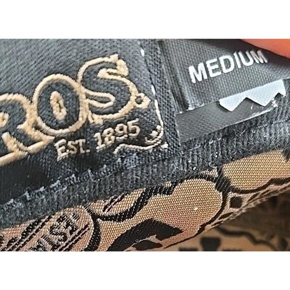 GOORIN BROS Men's S Gray Striped 70% Wool 30% Polyester Fedora Hat - Picture 7 of 7